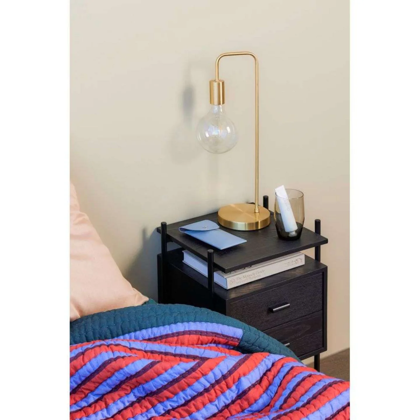 Valley Tischleuchte Brass - Hübsch - Wohnzimmer - Metall
