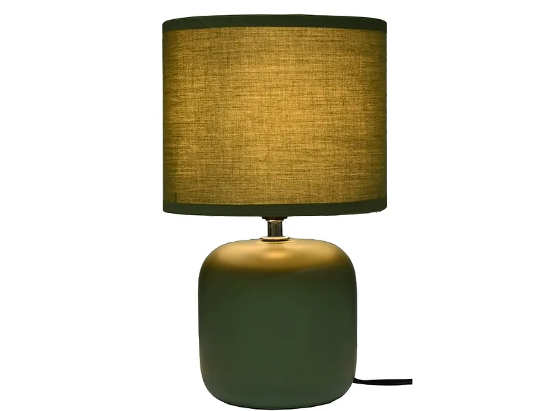 Tischlampe RONAN 31cm 40W grün