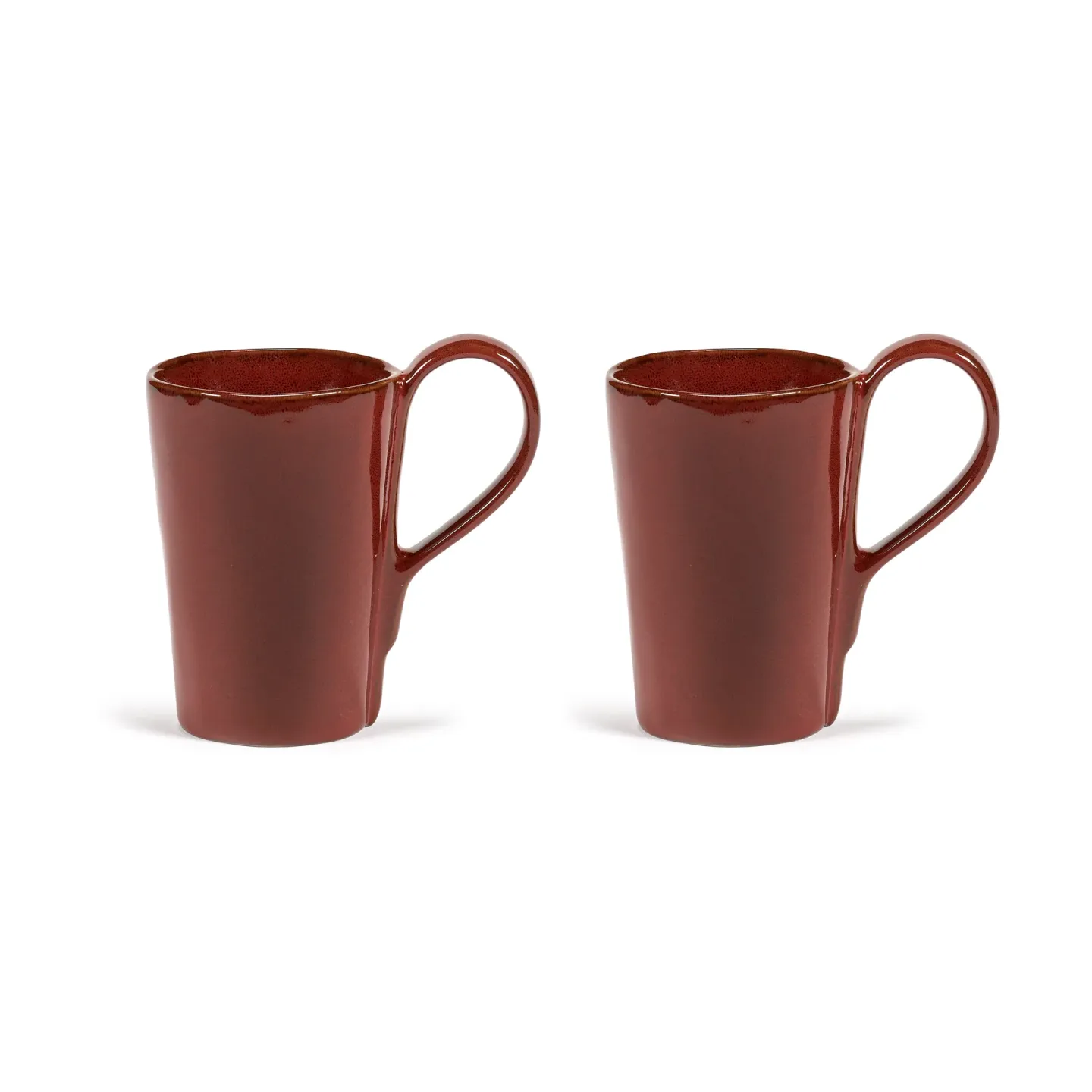 Serax La Mère Becher 33 cl 2er-Pack Venetian red