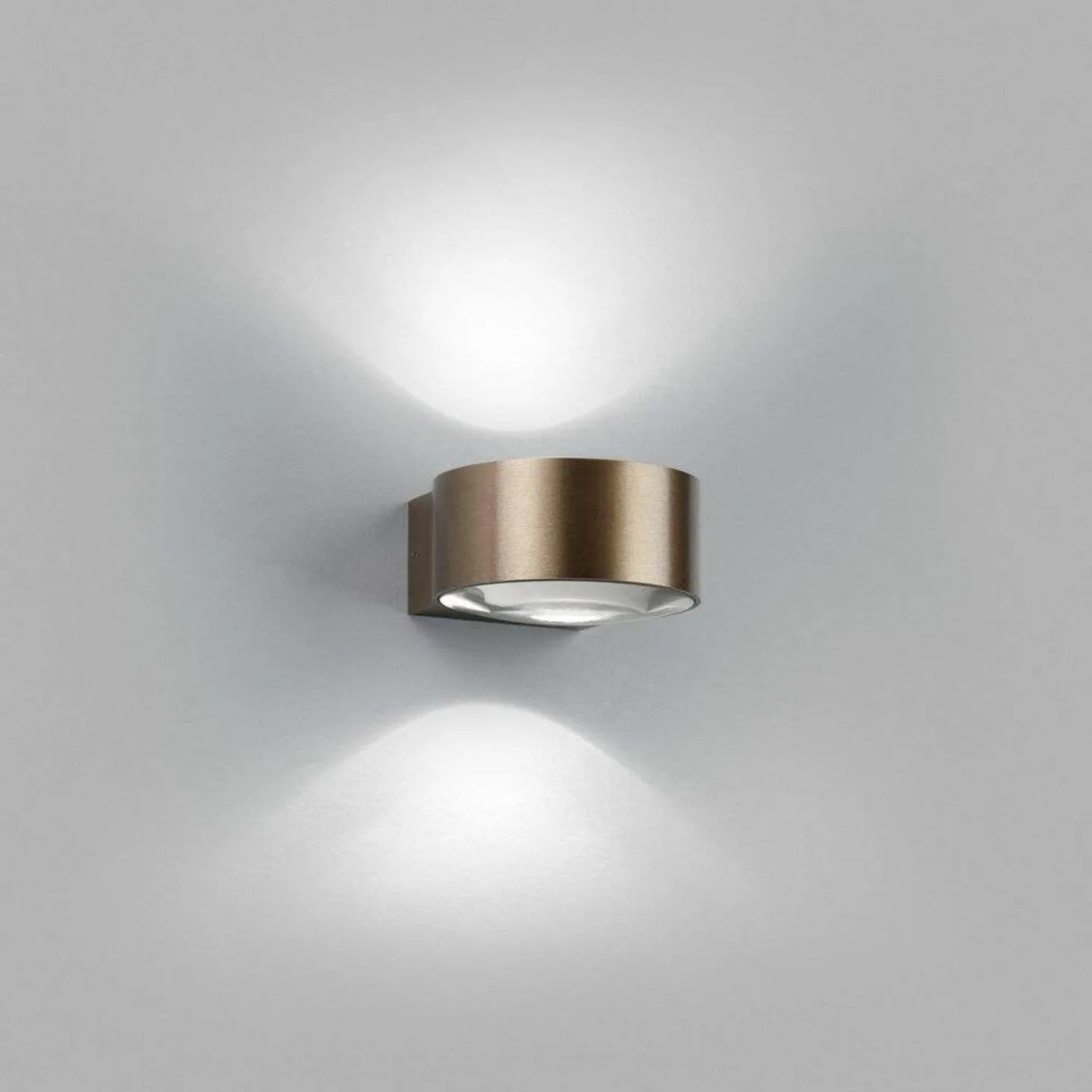 Orbit W1 Wandleuchte 2700K Rose Gold - LIGHT-POINT - Wohnzimmer - Aluminium