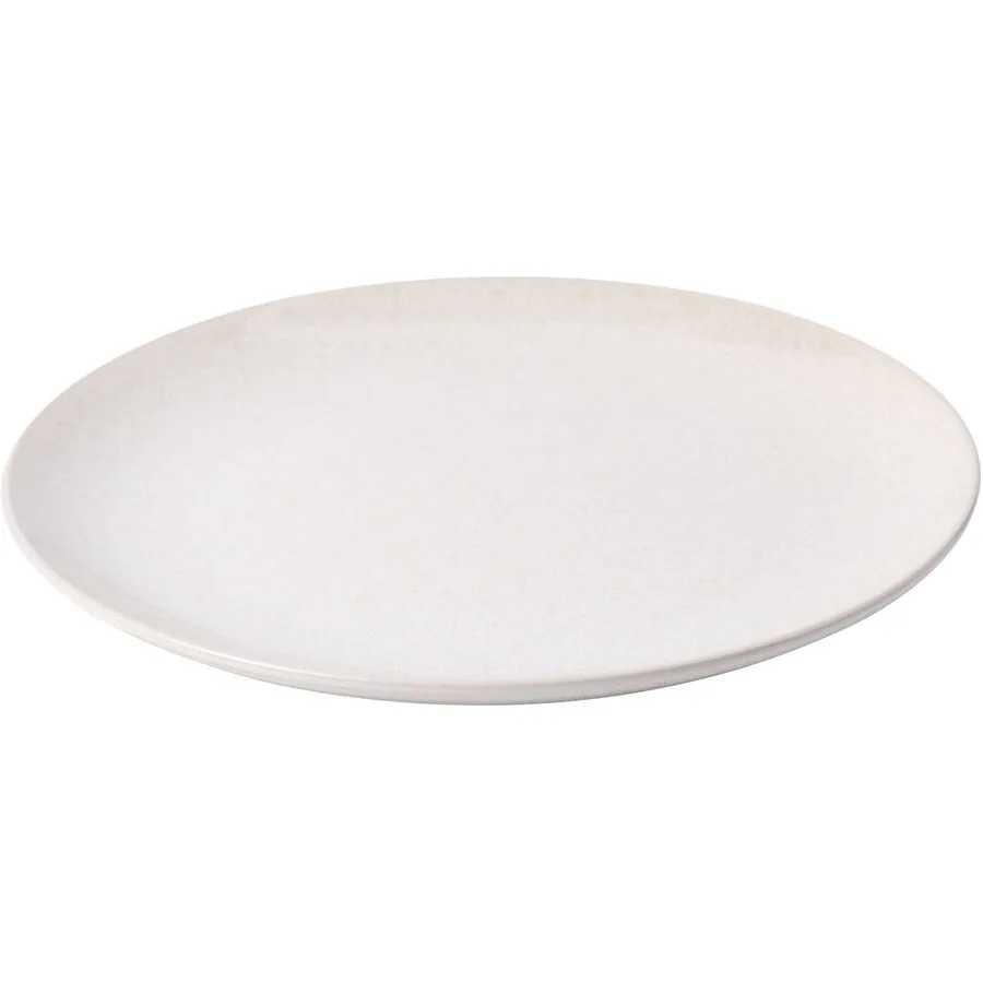 Teller flach Lorraine creme Stoneware D 27.3 cm