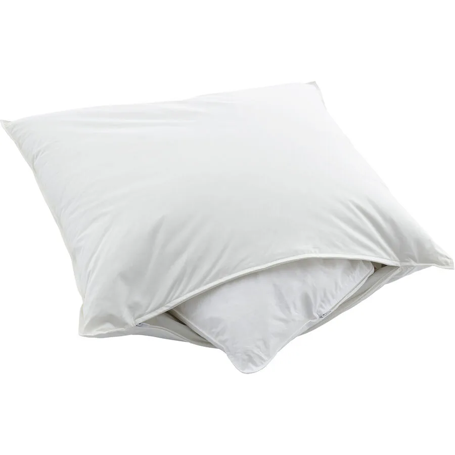 3-Kammerkissen Billerbeck Nature Pillow Classic 90 50x70cm - Farbe: Weiss - Material: Fassung: 100% Baumwolle / Füllung: Aussen: 90% neue, europäische