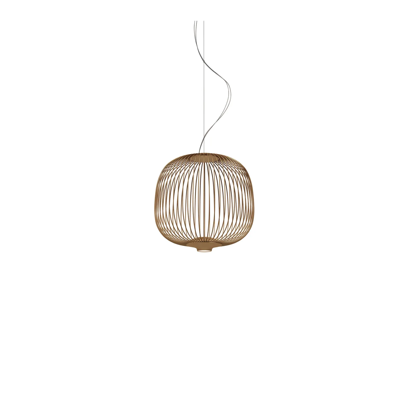 Foscarini - Spokes 2 Piccola Copper Dimmer - Pendellampor - Garcia Cumini - Koppar