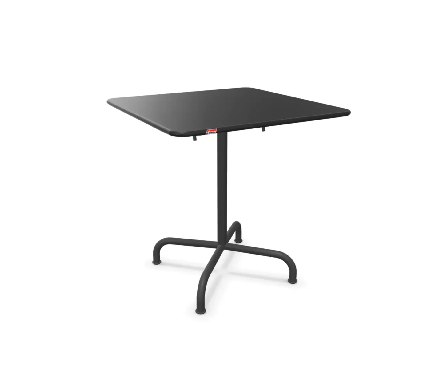 Schaffner Metall-Tisch Rigi Quadratisch Schwarz | Schubiger Möbel