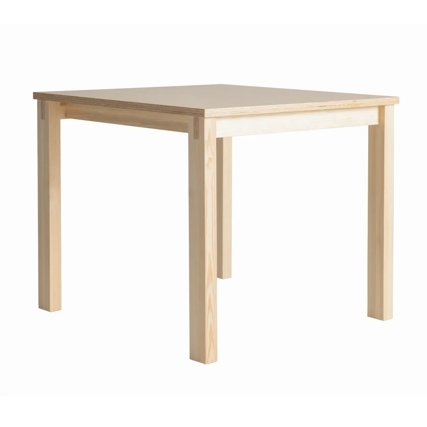 Vaarnii 016 Maasto Table Tisch Matt geöltes Wachs-Kiefernholz, 120x120x75 cm