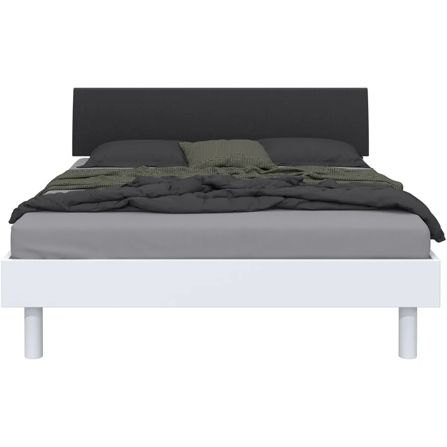 Bett Smart Weiss MDF 160 x 200 cm