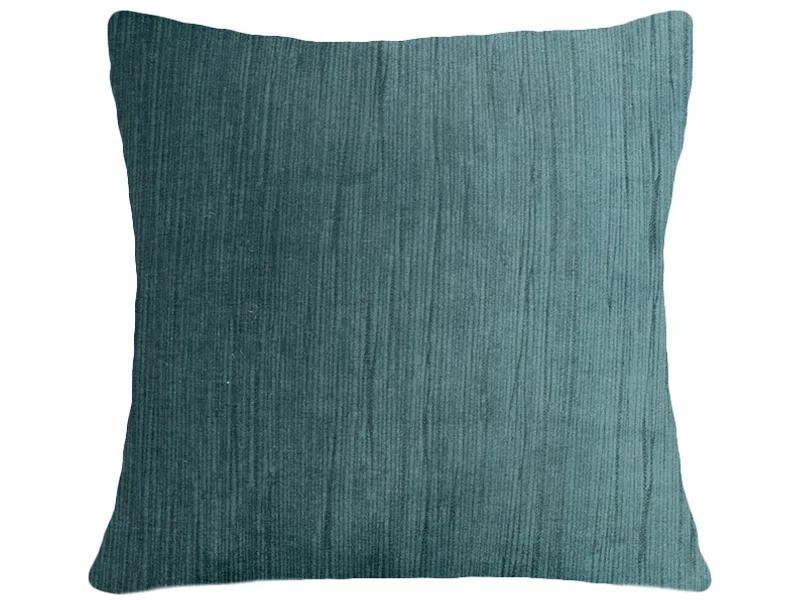 Kissen EDWINA 45x45cm ocean blue unifarben