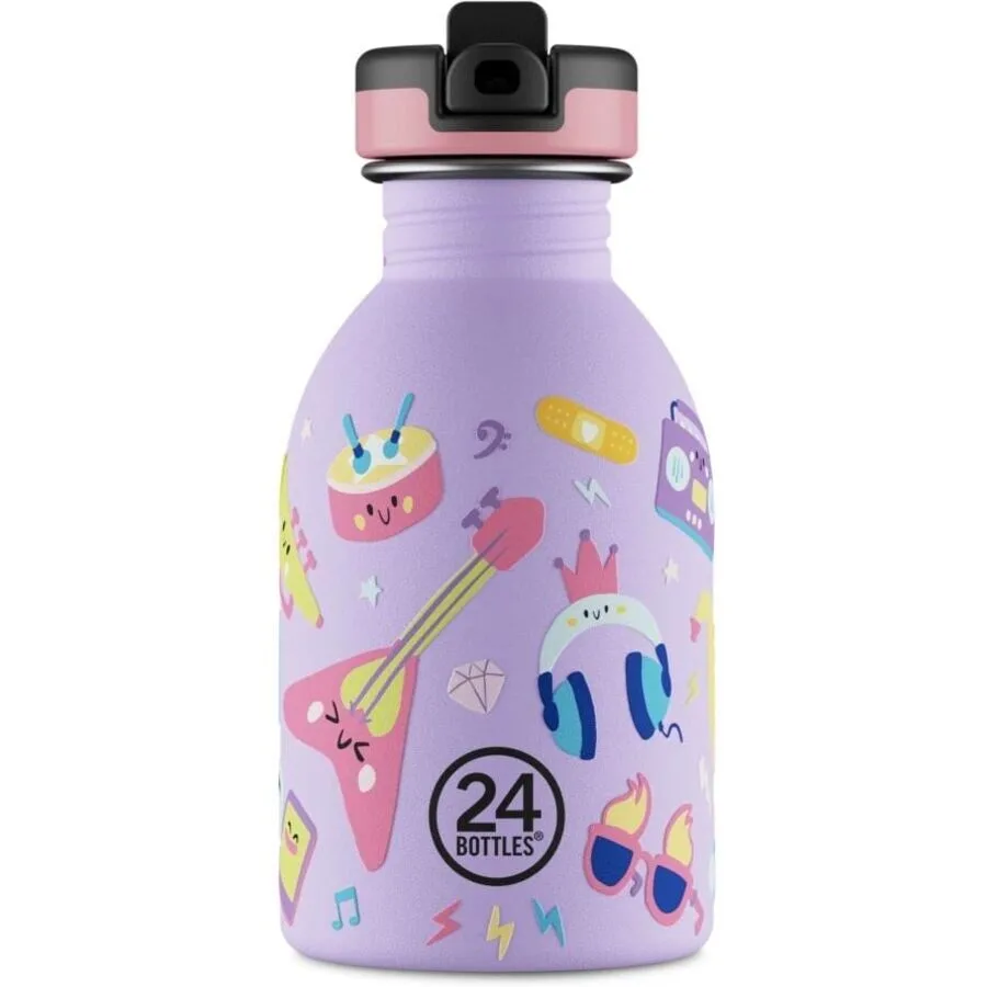 Trinkflasche 24 Bottles Lila 250 ml B 6.5 cm