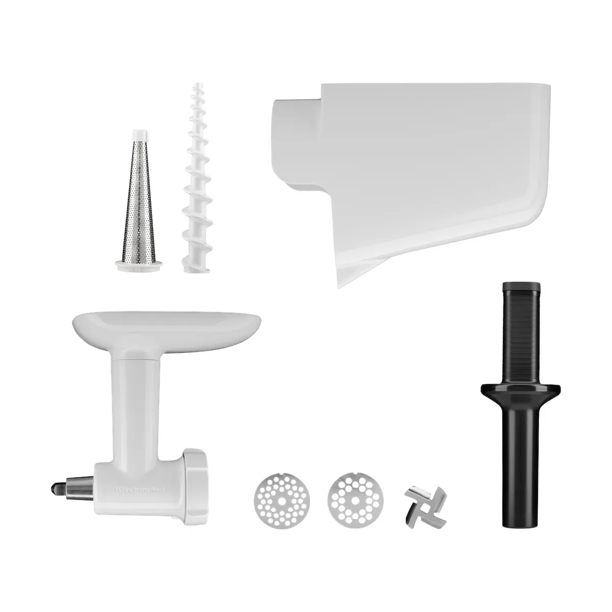 KitchenAid KitchenAid Fleischwolf und Passiersatz für Küchenmaschine Weiß