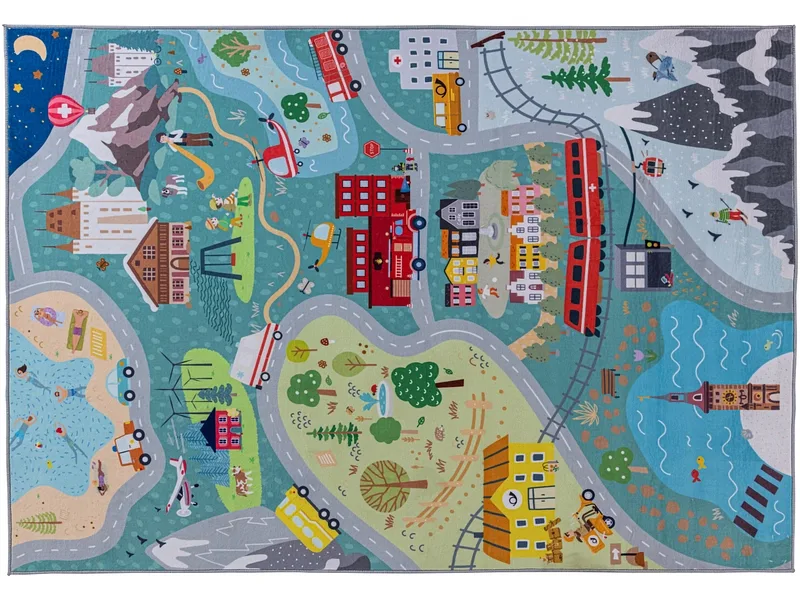 Kinderteppich ROADTRIP 115x160cm