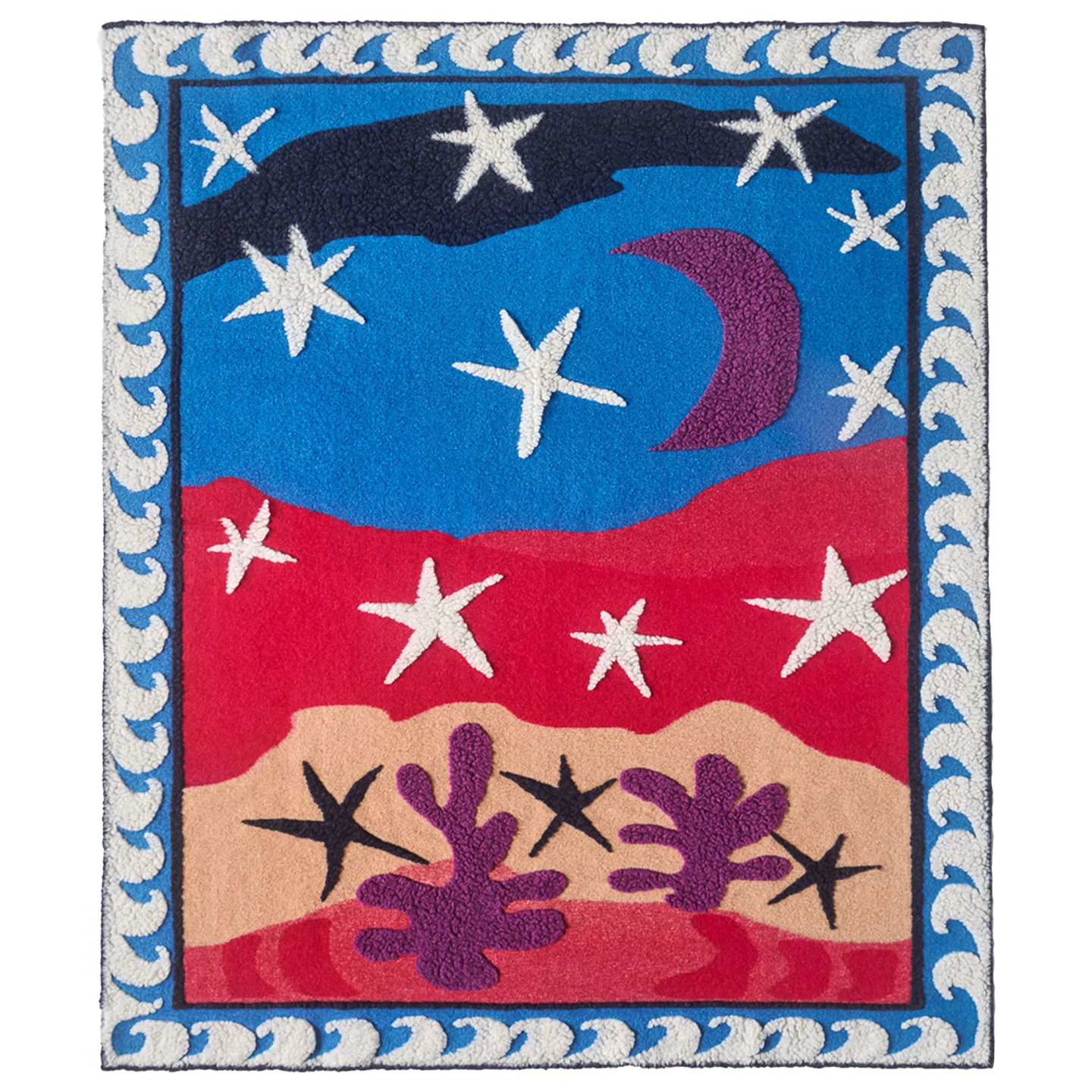 Dusty Deco - Stargazer Throw - Plädar och filtar - Matthew Williamson - Mönstrad