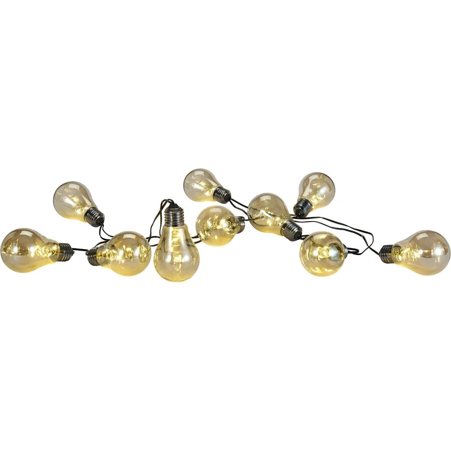 Star Trading Lichterkette Smoke Kunststoff 6 cm - LED - Lichtfarbe: Extra warmweiss