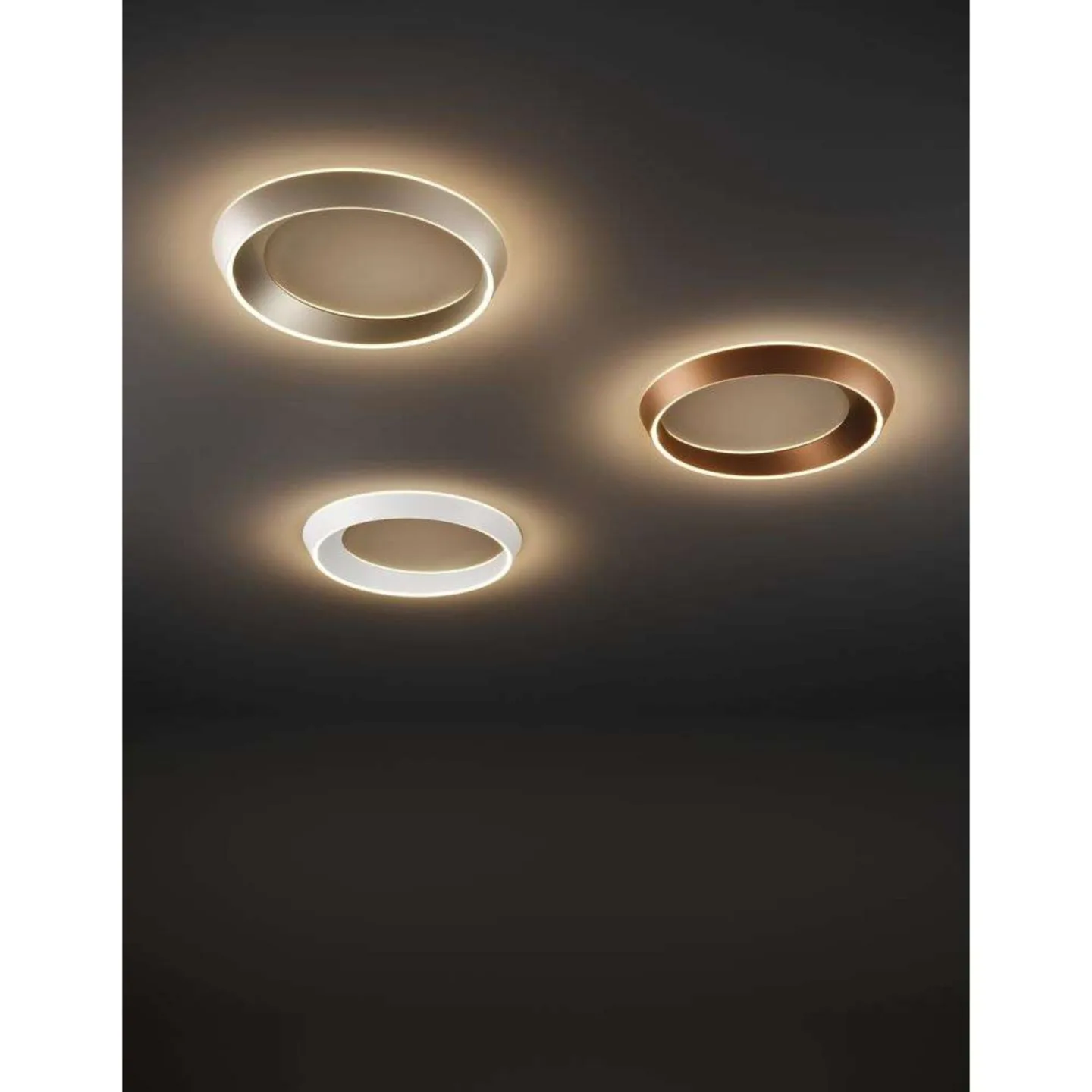 Tidal 45 Taklampe 3000K Matt Hvit - Lodes - Stue - Aluminium - Ring