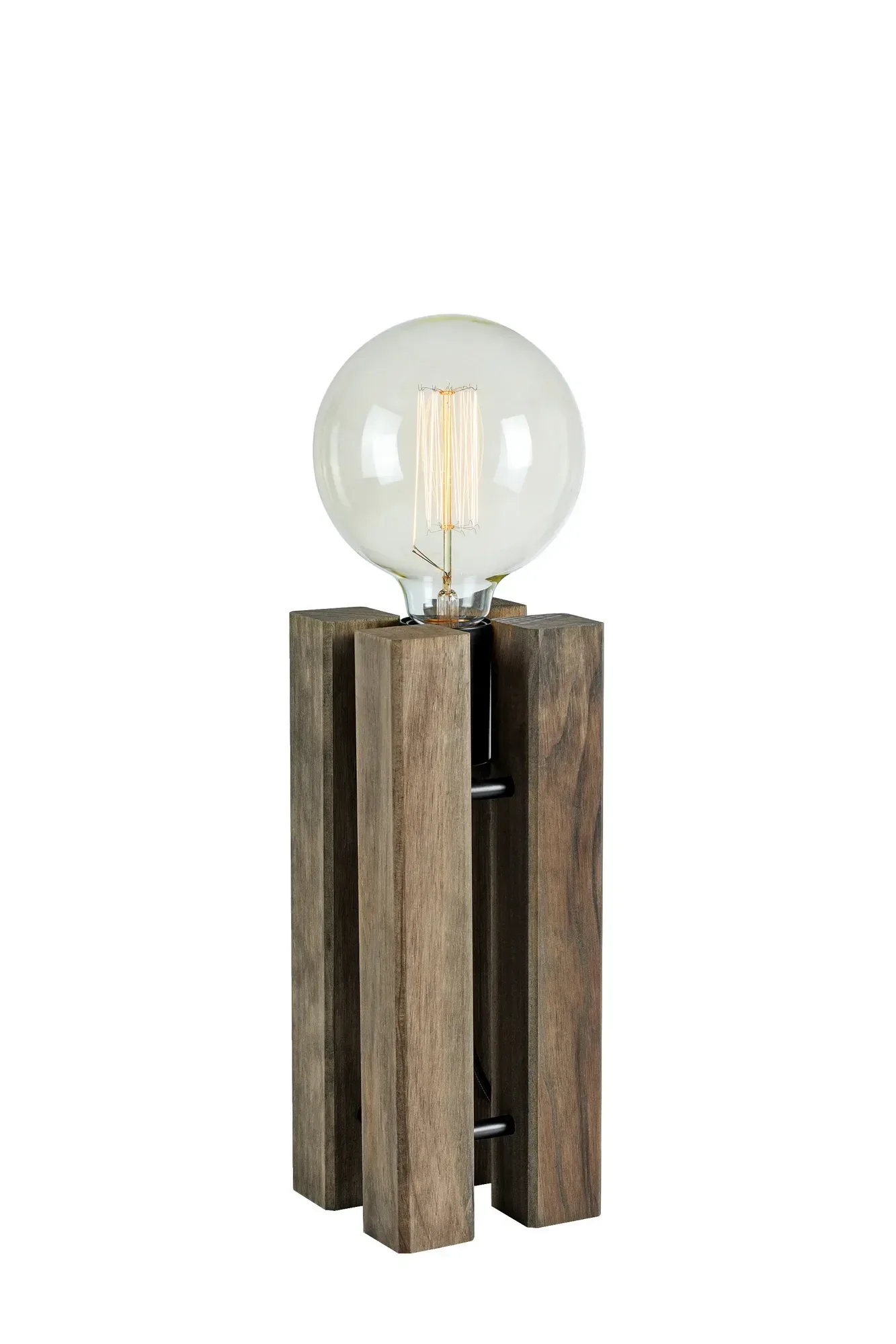 Lodge Tischlampe Braun 28 cm