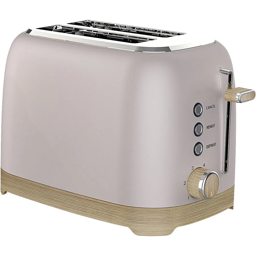 Toaster Bibi pink Edelstahl 2