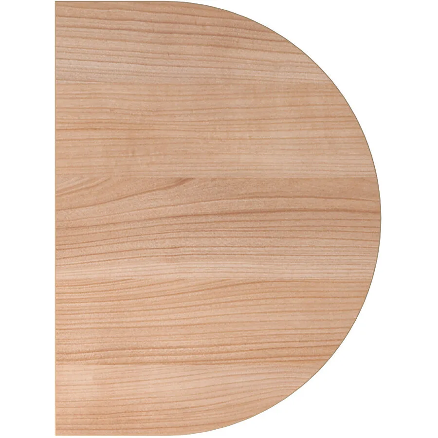 Anbautisch Office nussbaum Holzwerkstoff Höhenverstellbar B 60 T 80 cm