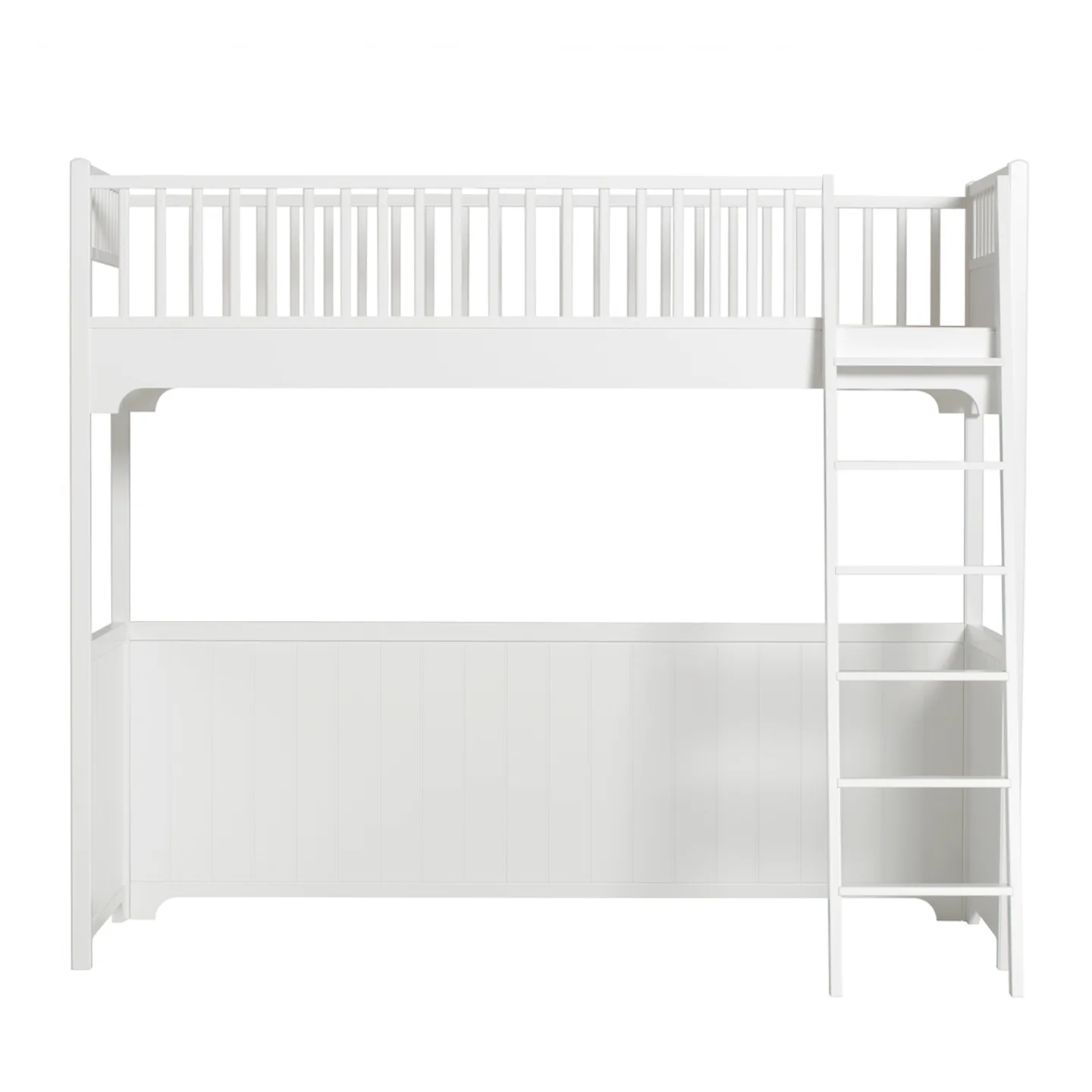 Oliver Furniture - Seaside Loftsäng - Spjälsängar och barnsängar - Søren Rørbæk - Vit - Trä