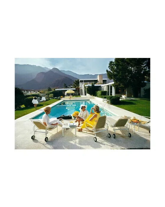 Poolside Gaze