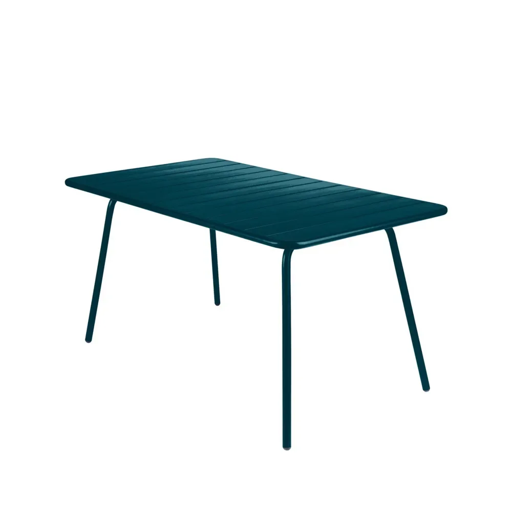 Fermob Luxembourg bord 143x80 cm Acapulco blue (blå)