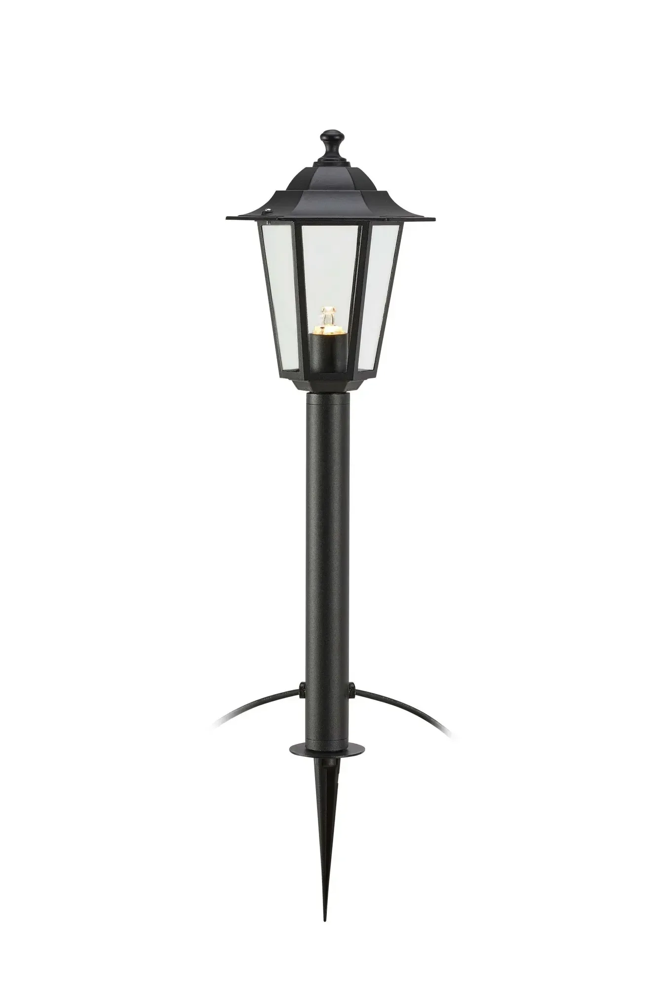 Unite 12 Laterne Schwarz 3W