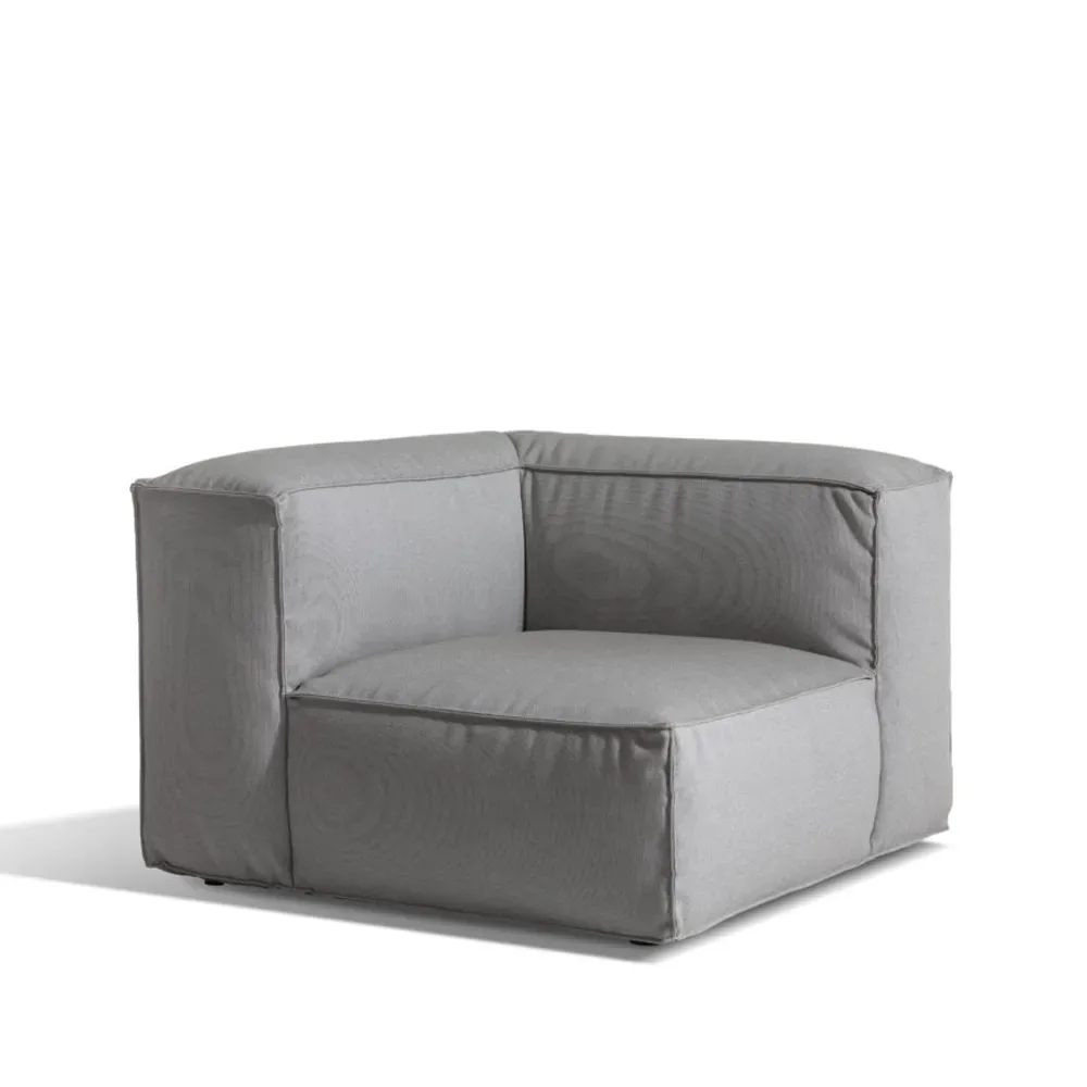 Skargaarden Asker modulsoffa Sunbrella Sling taupe beige, hörndel