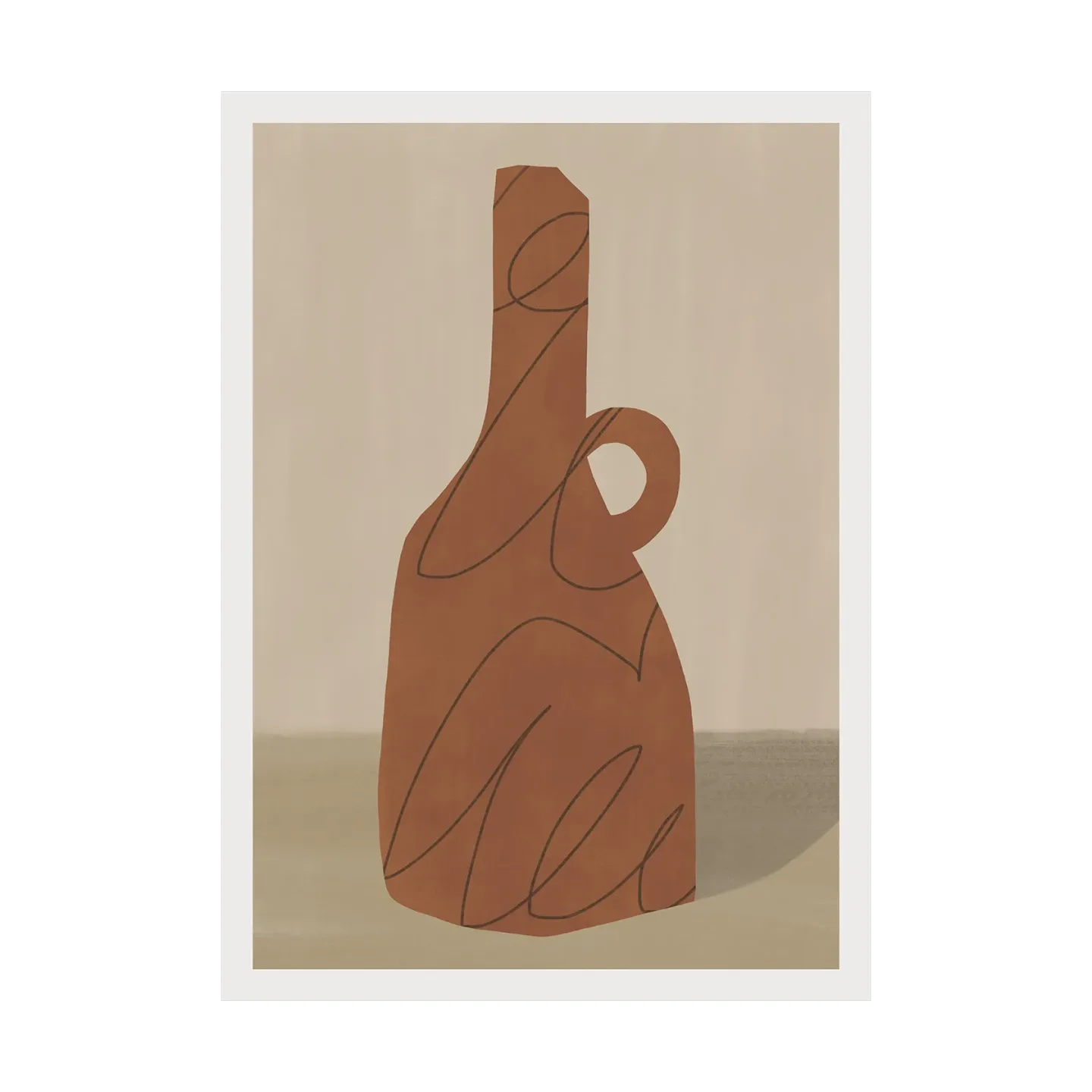 Paper Collective Vessel 02 Poster 30x40 cm