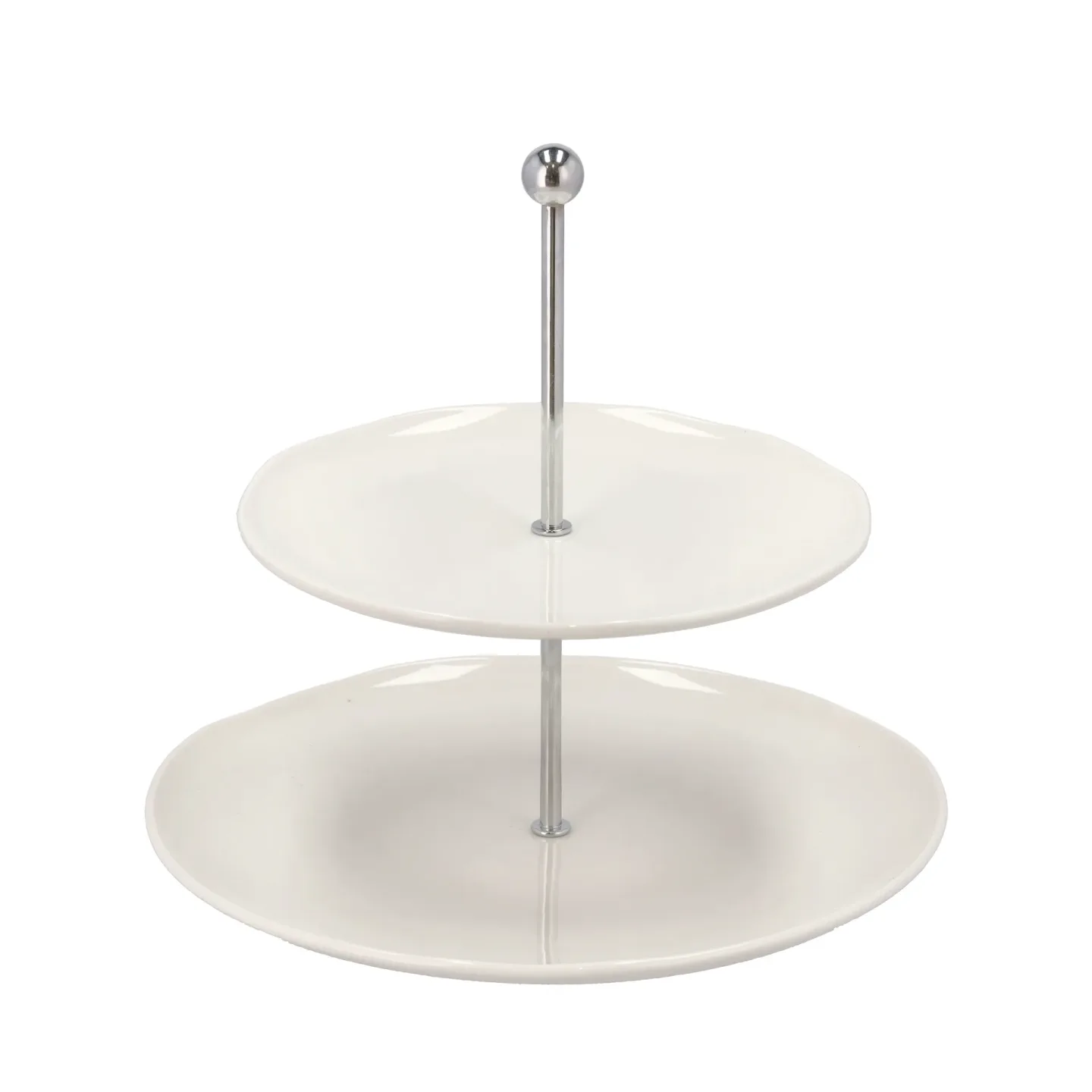 Blomsterbergs Etagere 27 cm-20 cm Weiß