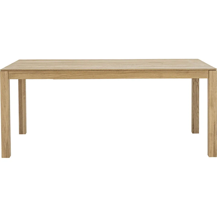 Esstisch ausziehbar Massivo XIX natur Eiche massiv Massivholz B 90 T 180 cm