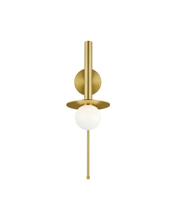 Nodes Pivot Sconce Brass