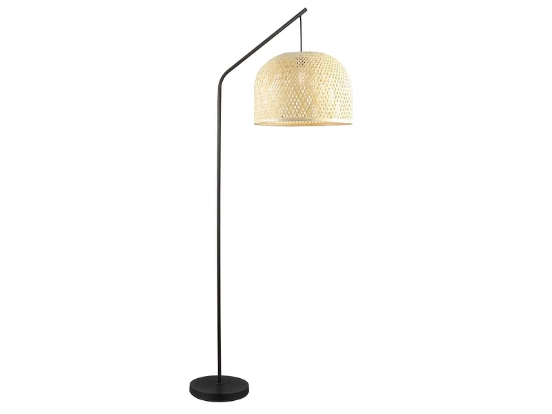 Stehlampe ERIC 180cm schwarz