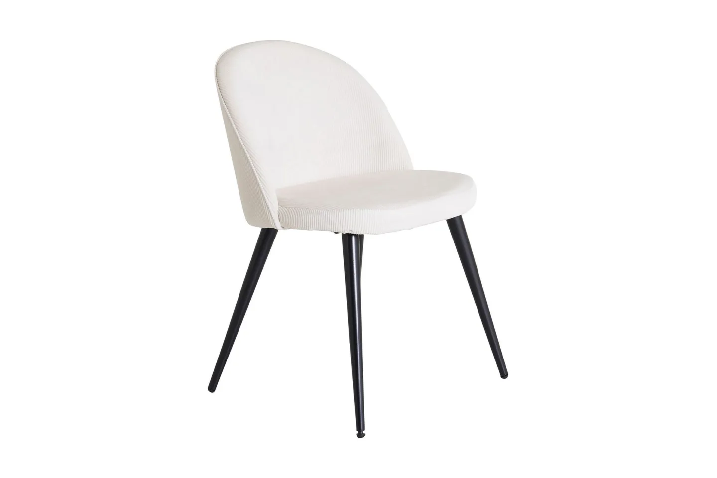 Velvet Deluxe Matstol Manchester - Svart/Beige