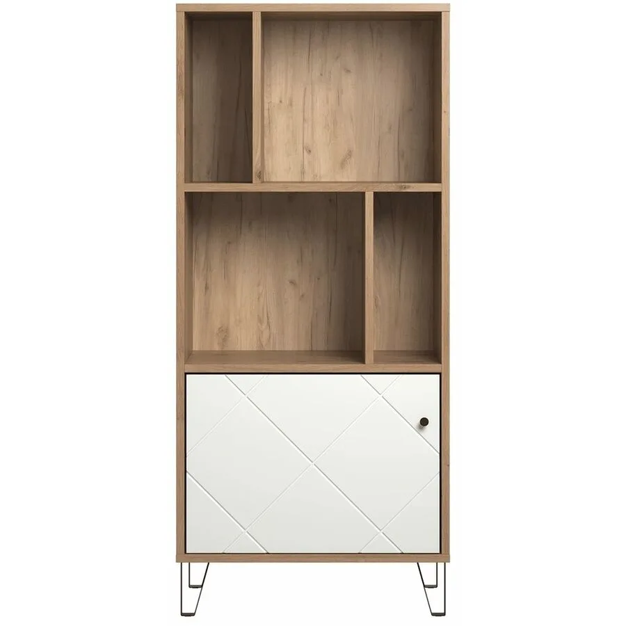 Regal Clara eiche Holzwerkstoff B 63 H 136 cm