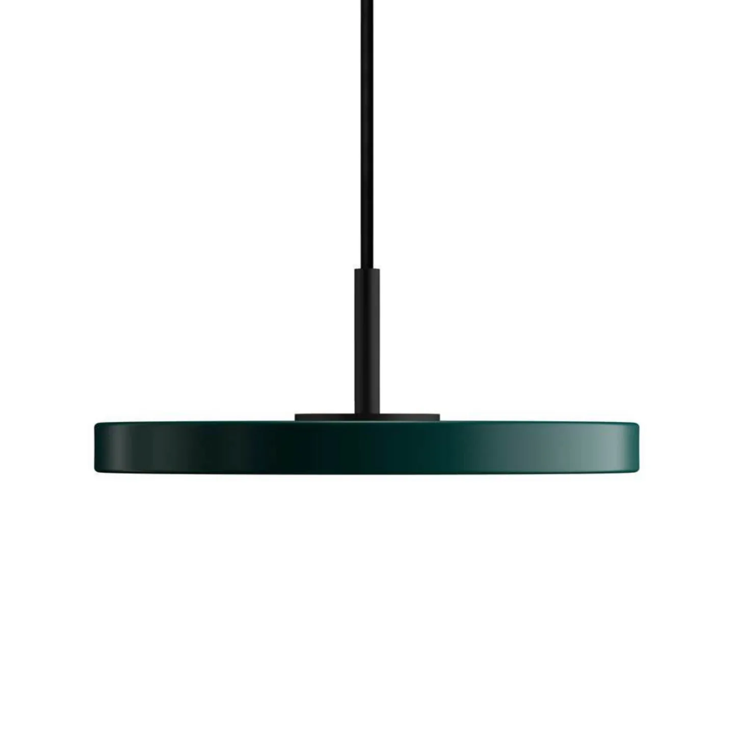 Asteria Pendelleuchte Micro Forest Green/Black Top - UMAGE - Esszimmer - Metall