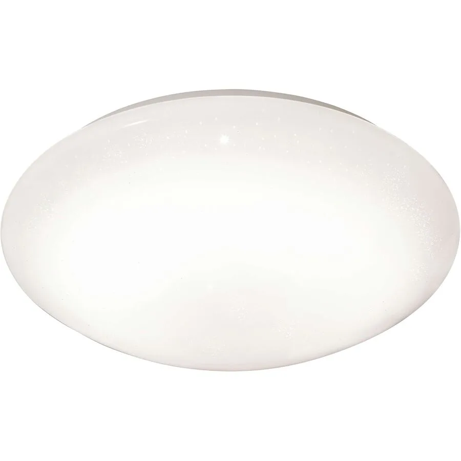 Deckenlampe Aaron+ Weiss Kunststoff 28 cm 7 cm - LED - Lichtfarbe: Warmweiss - Deckenlampe
