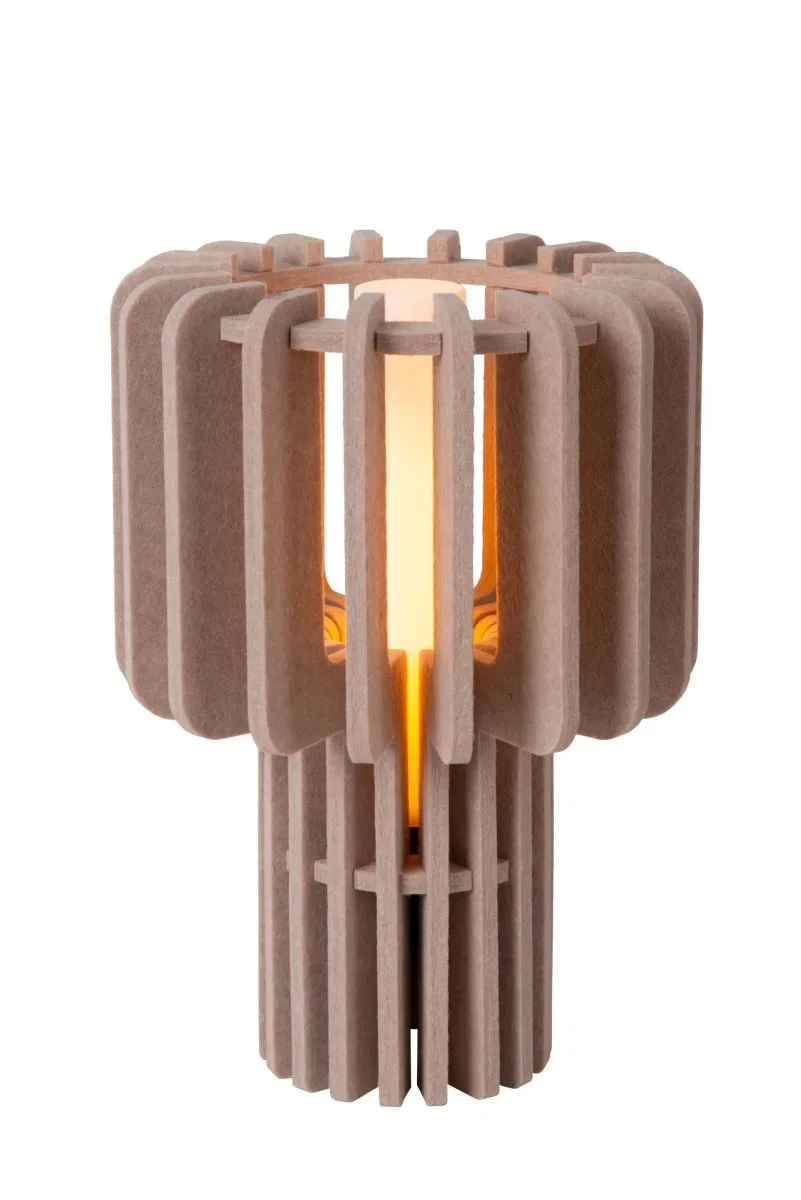 Lucide - Rollo 35cm - Bordslampa - Taupe