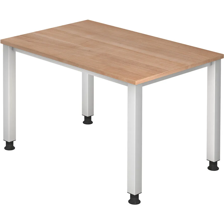 Schreibtisch Office nussbaum Holzwerkstoff B 120 T 80 cm