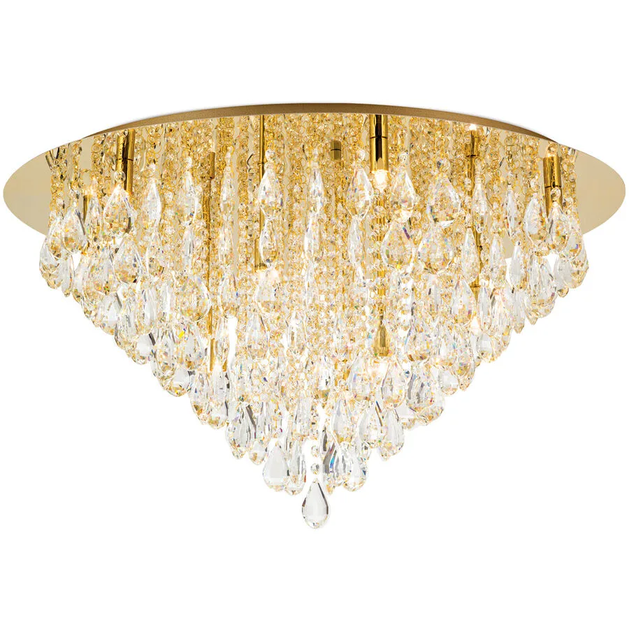 Deckenlampe Celeste Gold Stahl 41 cm
