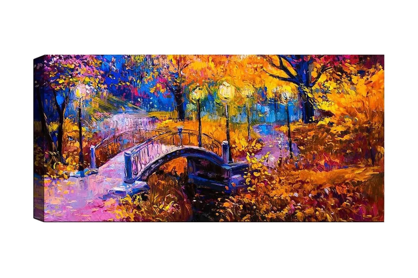 Canvastavla YTY Landscape & Nature Flerfärgad - 120x50 cm