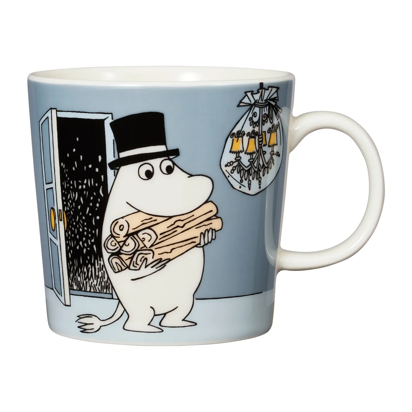 Moomin Arabia Mumin-Papa Tasse 30 cl Grau