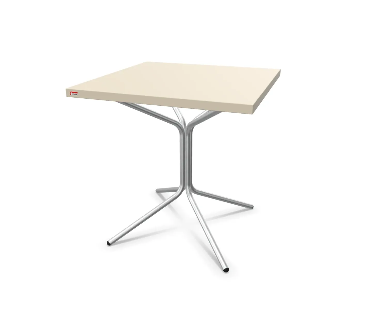 Schaffner Metall-Bistrotisch Pix Feuerverzinkt Beige | Schubiger Möbel