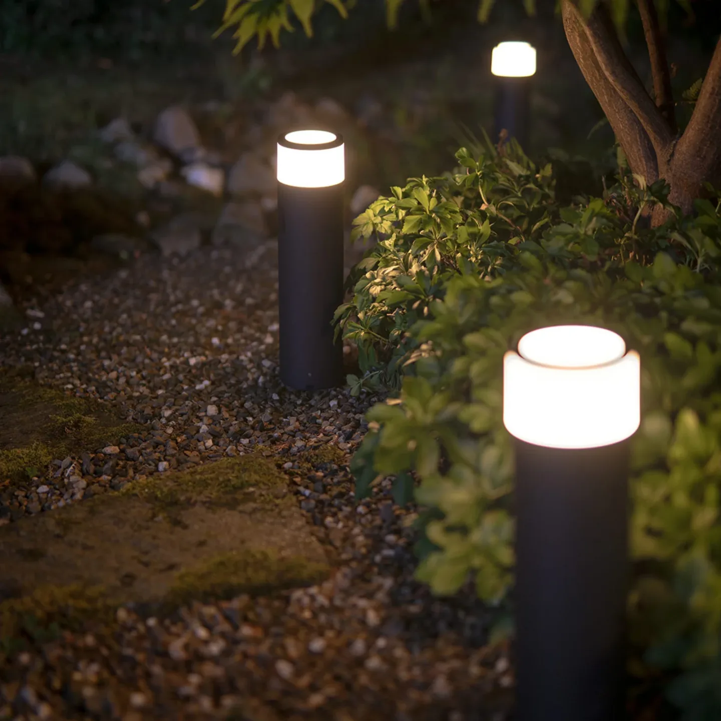 Calla sokkellampe, forlængelse 40 cm - Philips Hue - Moderne - Metal - Med én lyskilde
