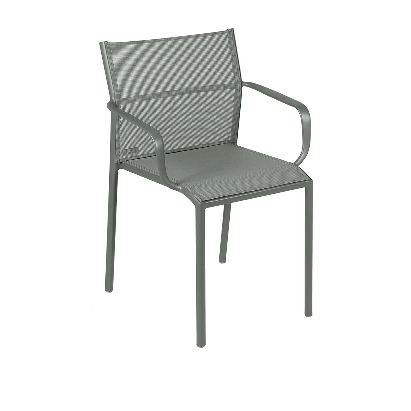 Fermob - Cadiz Armchair Rosemary 48 - Matstolar utomhus - Antoine Lesur - Grön - Metall/Syntetiskt