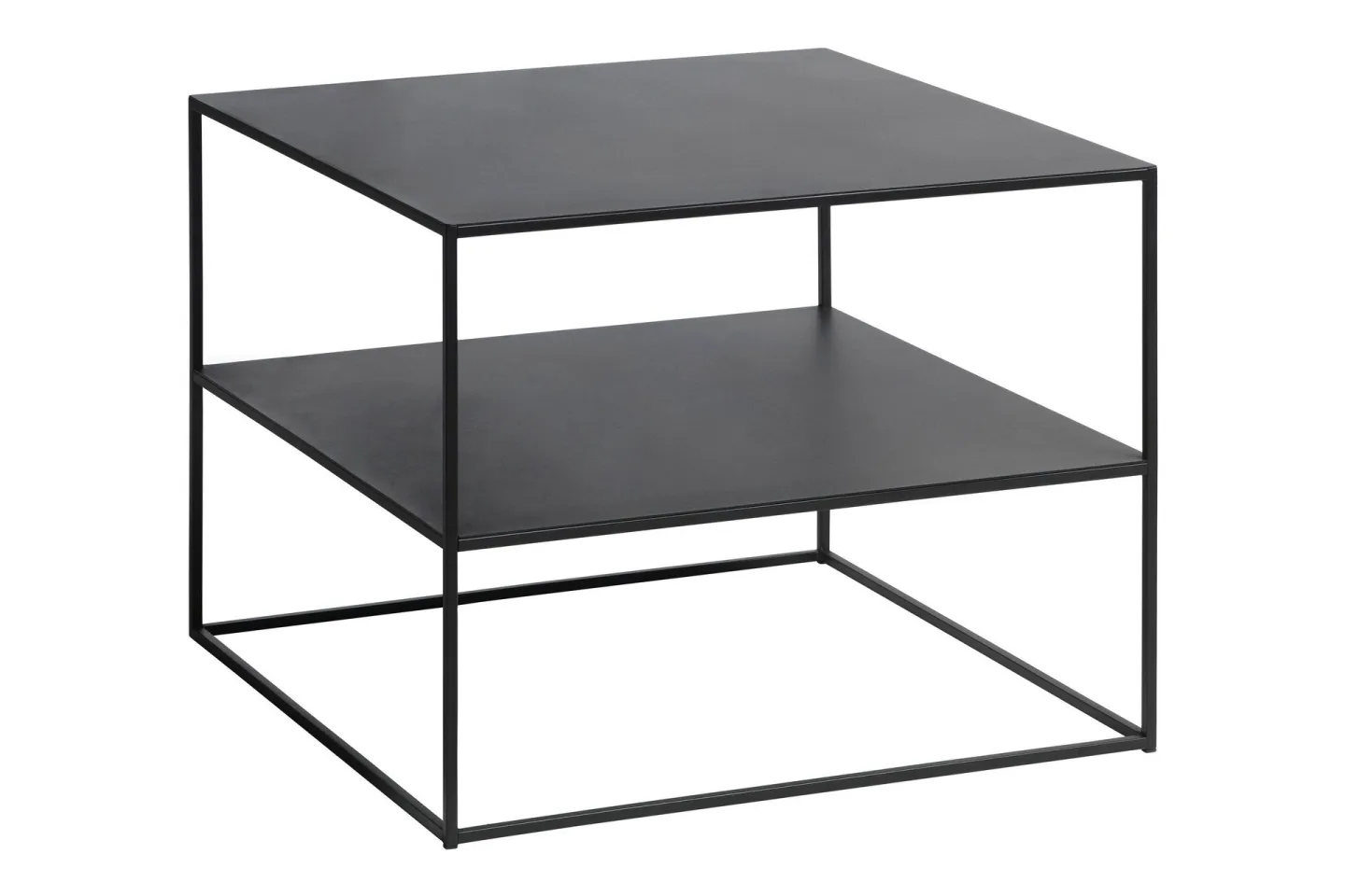 Burningham Avlastningsbord 65x65x50 cm - Svart