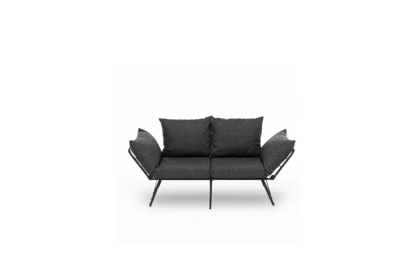 Giancarlo Bäddsoffa 2-sits - Mörkgrå
