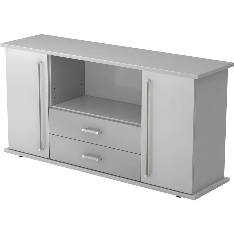 Sideboard Office Grau Holzwerkstoff B 166.1 H 84 cm