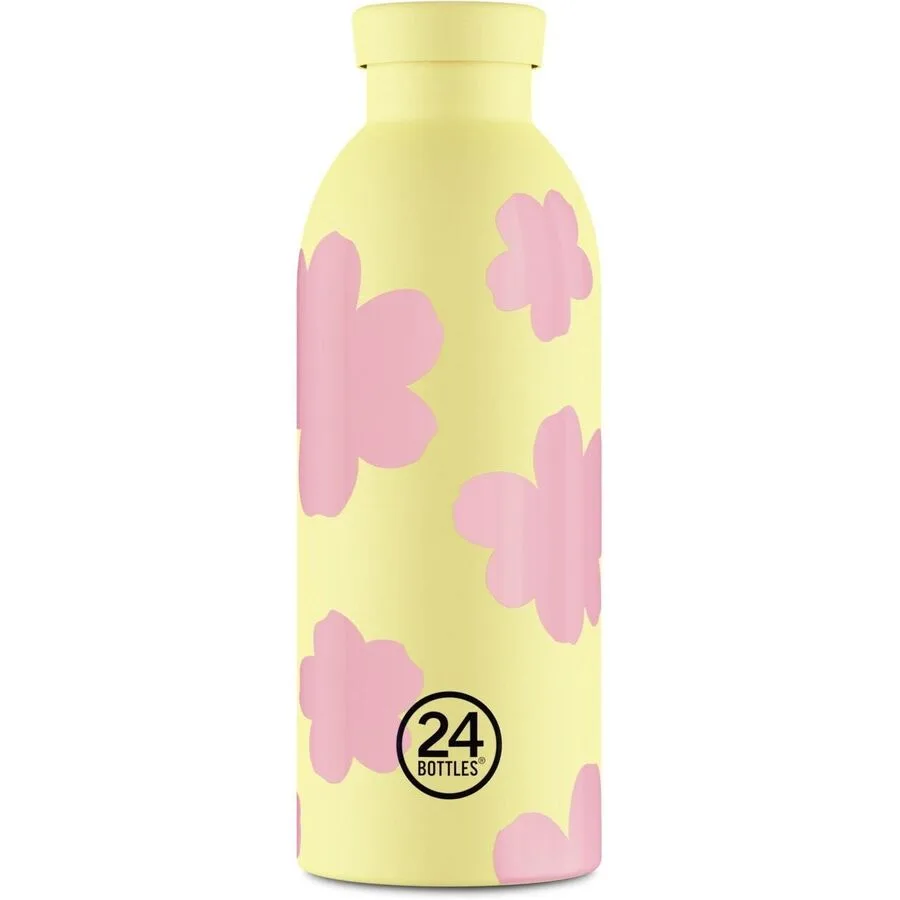 Thermosflasche 24 Bottles Gelb/Rosa H 20.5 cm 500 ml