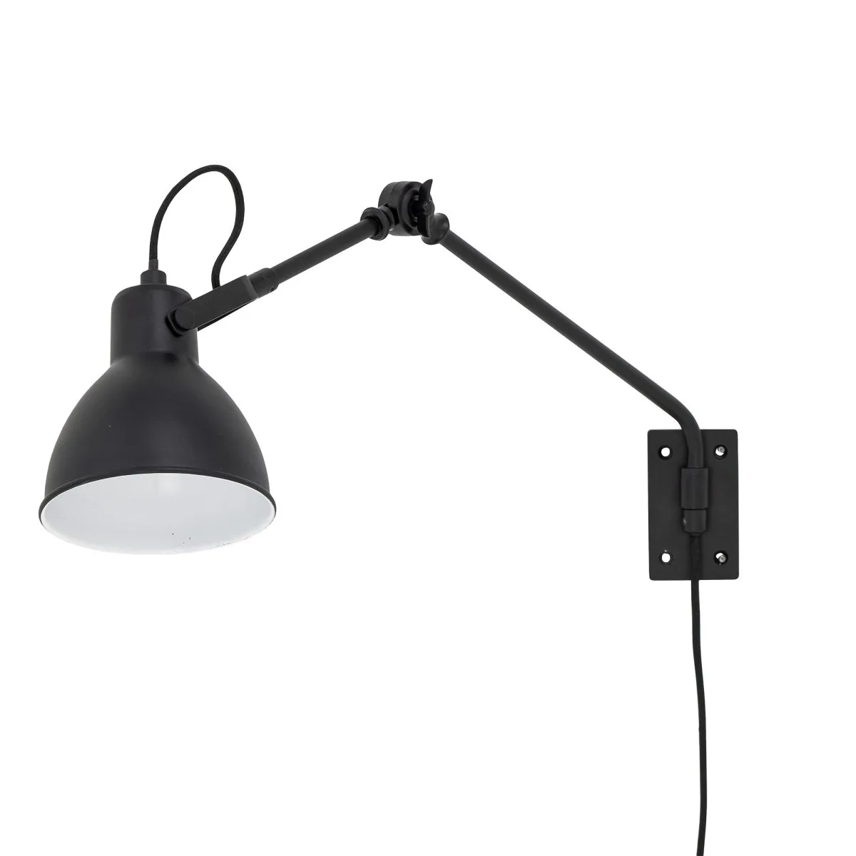 Bloomingville - Jili 53cm - Sänglampa - Svart