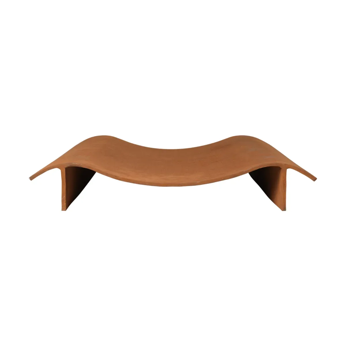 Ferm Living Solene eldfat Cortenstål, 80x55x9,5 cm
