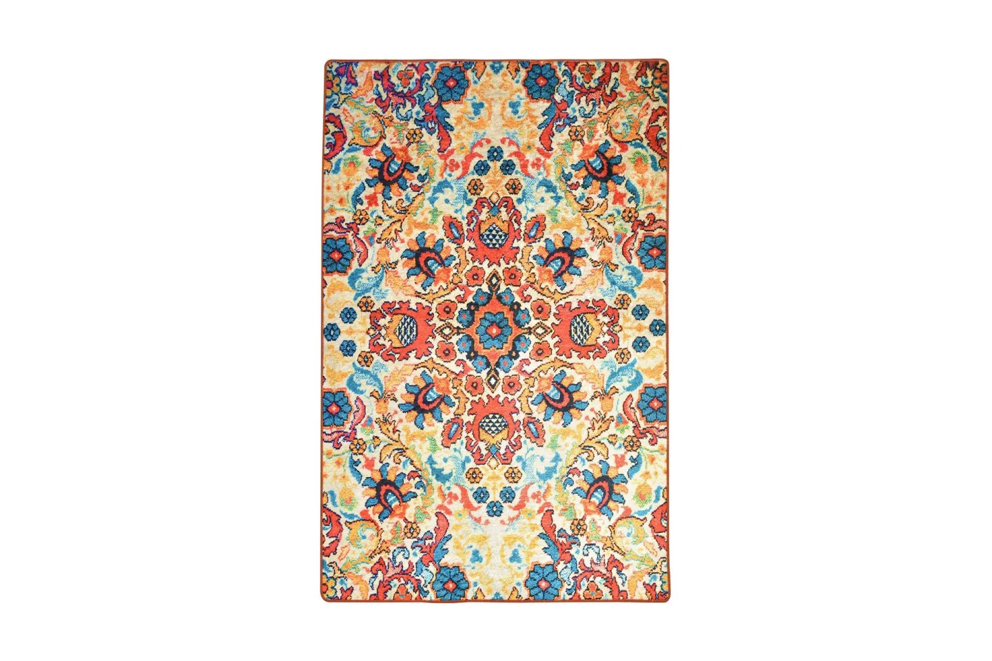 Aldarte Entrematta 100x300 cm - Flerfärgad/Sammet