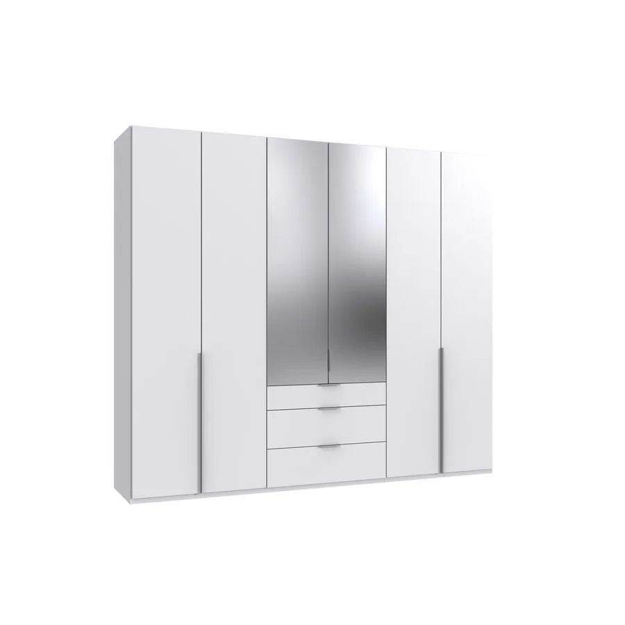 Kleiderschrank Jagor weiss Holzwerkstoff B 270 cm